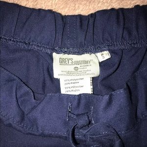 GREYS ANATOMY SCRUB PANTS